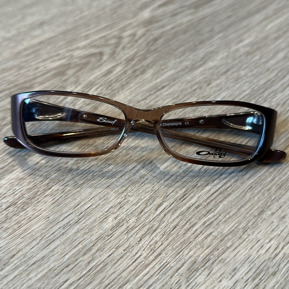 Oakley Chino Scarf Pink Champagne Frame Glasses New Without Tag - Picture 6 of 8